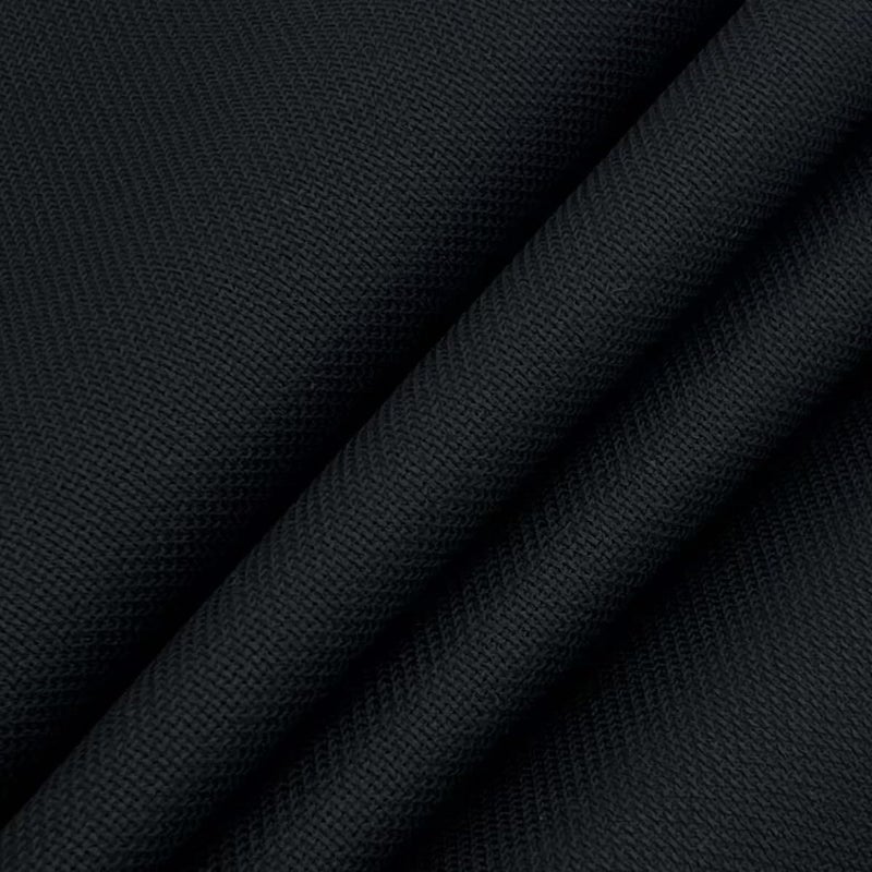 Zhenqing 14CT Aida Cloth - 30x35 Inch Cross Stitch Fabric for Embroidery, Pre-Cut Needlework Material, Acid-Free, Durable Weave(Black) - Image 1